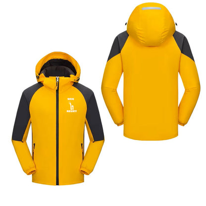 Sweat imperméables SEIGNEURY à capuche unisexe, printemps automne, hiver