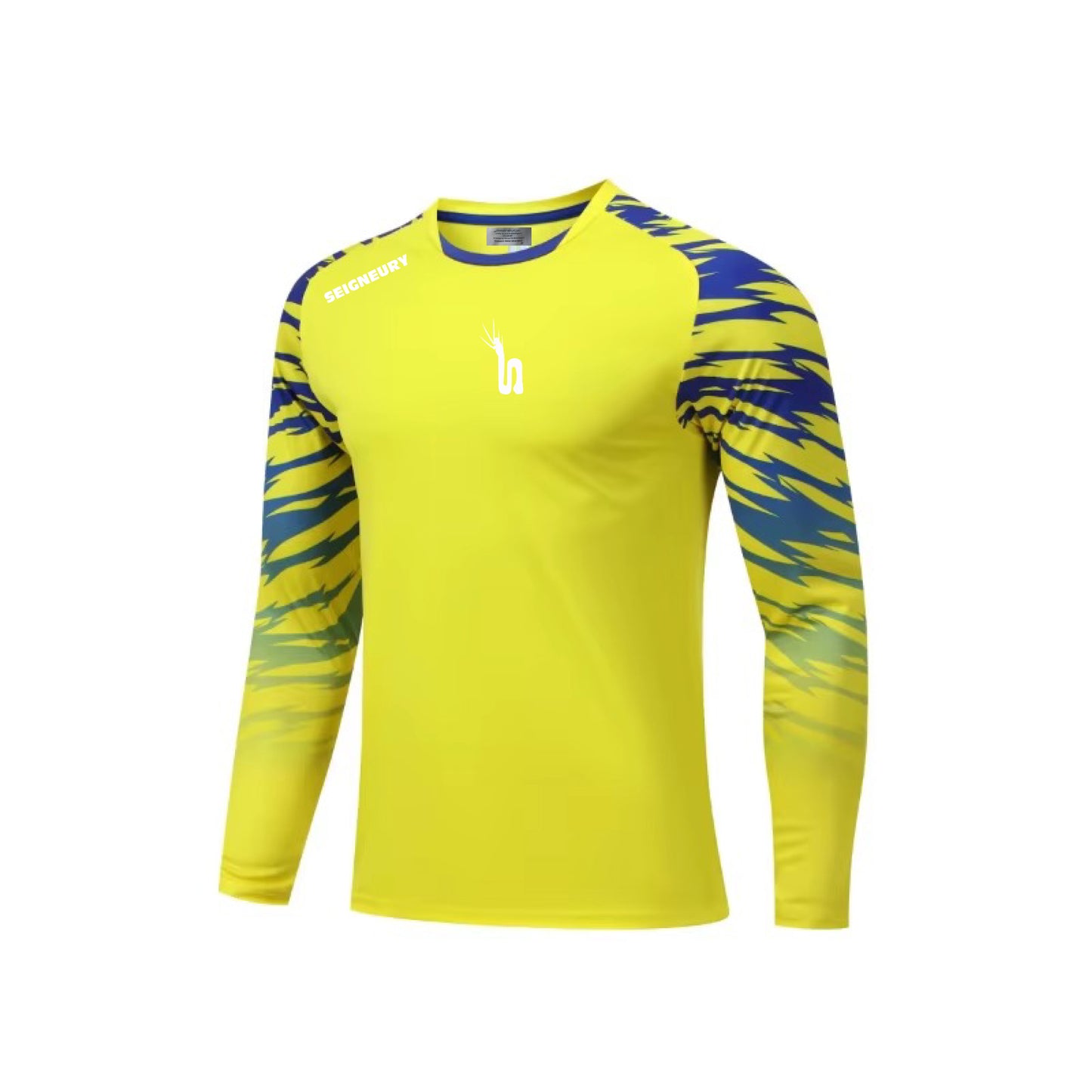 Maillot Gardien SEIGNEURY – Manches Longues avec Protection Coudes (Enfant & Adulte)