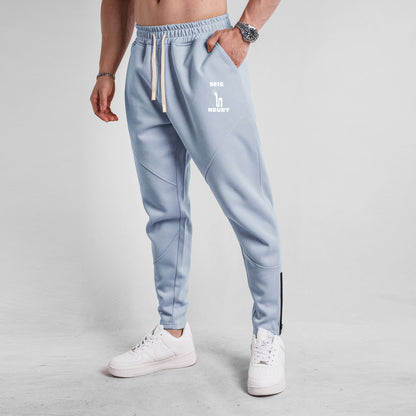 Leggings SEIGNEURY – Sport Ajusté Homme, Épais & Thermique, Zippé Cheville