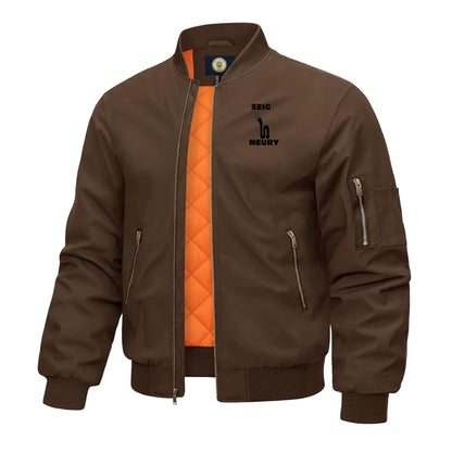 Blouson Bombardier Homme – Veste Bomber Hiver Chaude & Coupe-Vent
