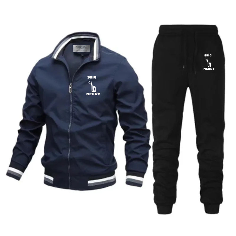 Jogging SEIGNEURY Aviateur 2025 – Veste Légère Zippée & Pantalon Sport Premium