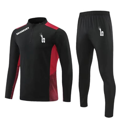 Combinaison Jogging Unisexe SEIGNEURY – 4 Saisons – Entraînement Tout Type (Logo Gamme Or S Cabré)