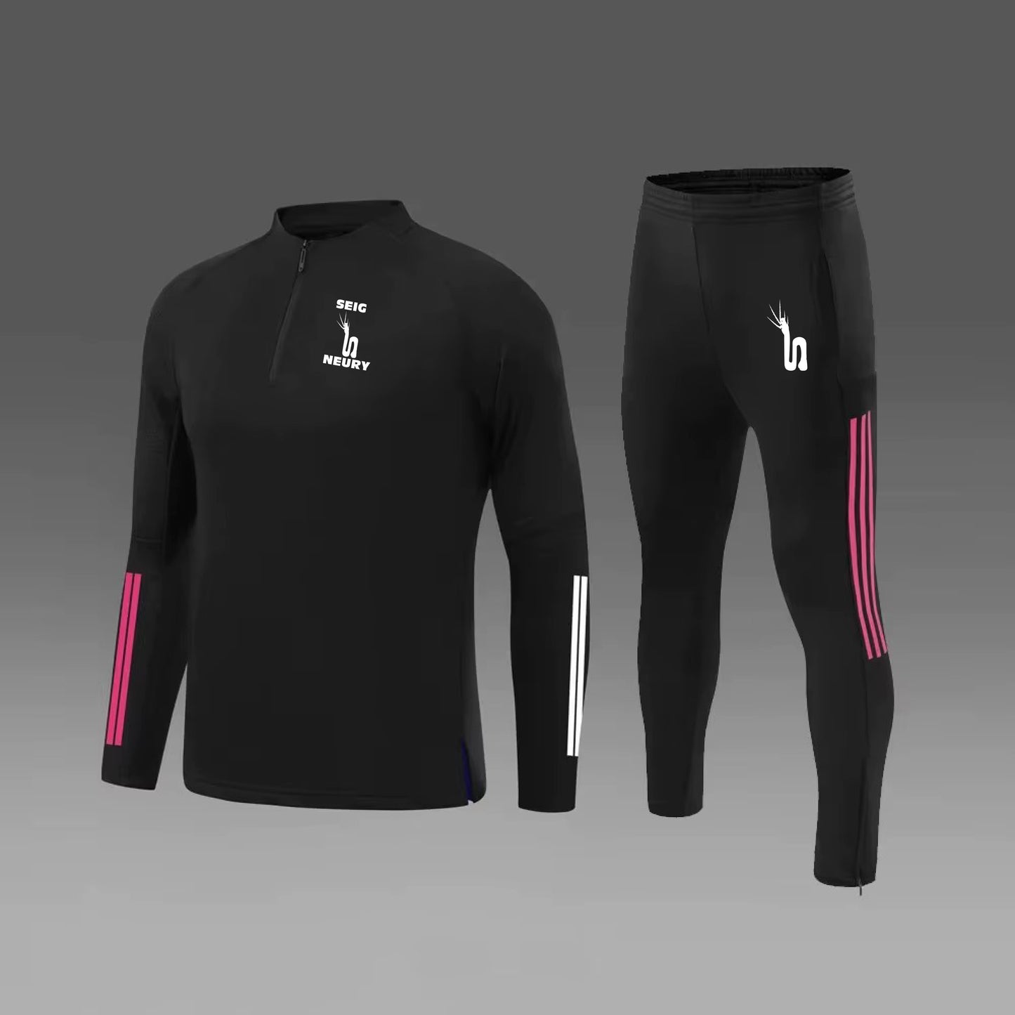 Combinaison d’Entraînement Football SEIGNEURY– Ensemble Sport Zippé – Polyester nouveauté 2026