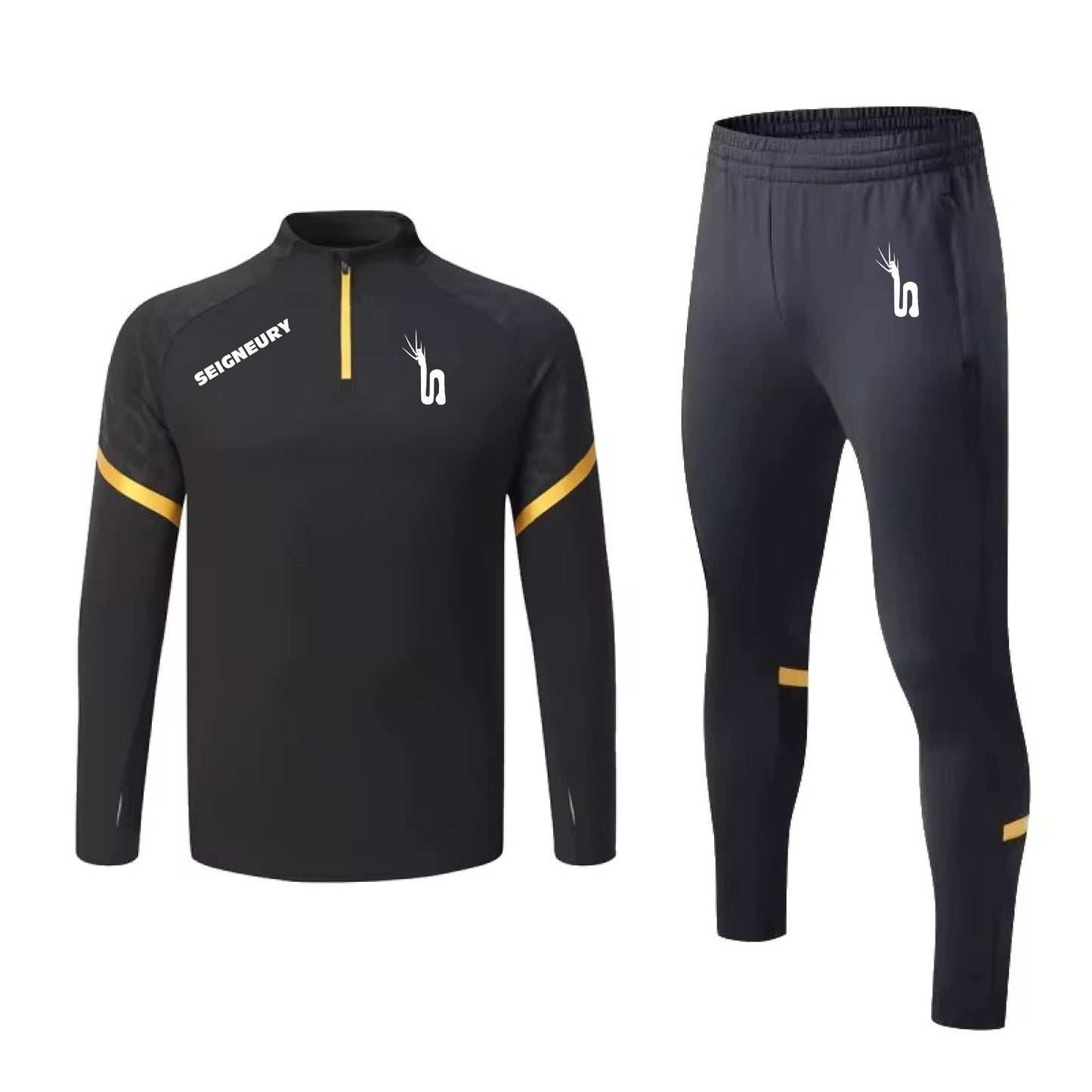 Combinaison Jogging SEIGNEURY – Ensemble Polyester Technique – Haut + Pantalon