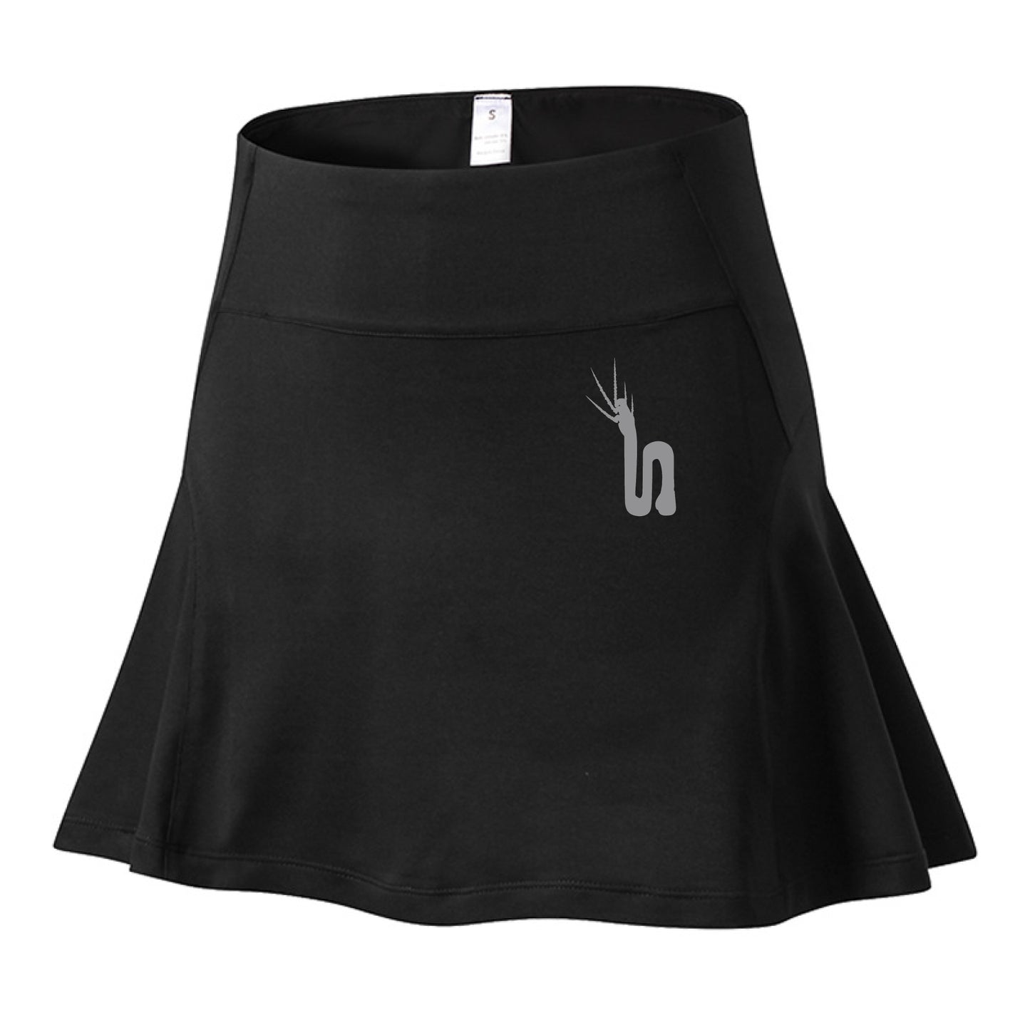 Jupe de Tennis et de Badminton pour femmes, couleur unie séchage rapide, taille haute