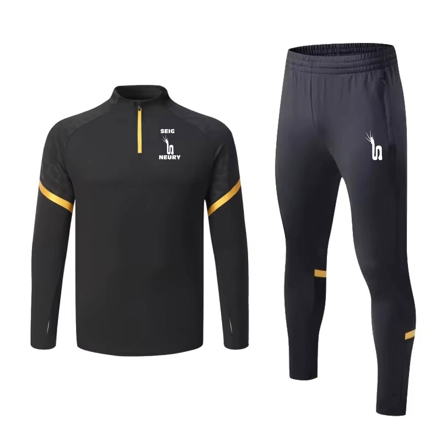 Combinaison Jogging SEIGNEURY – Ensemble Polyester Technique – Haut + Pantalon