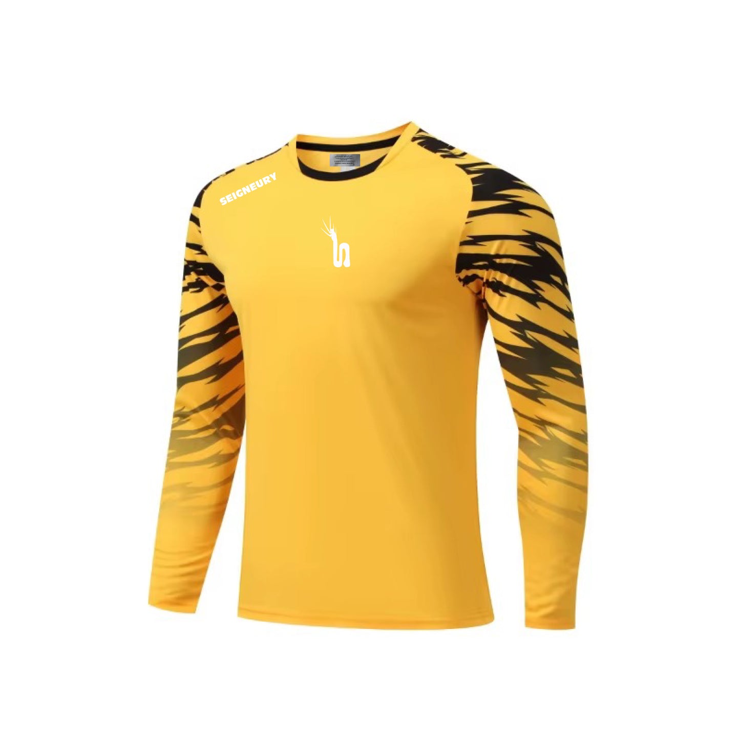 Maillot Gardien SEIGNEURY – Manches Longues avec Protection Coudes (Enfant & Adulte)