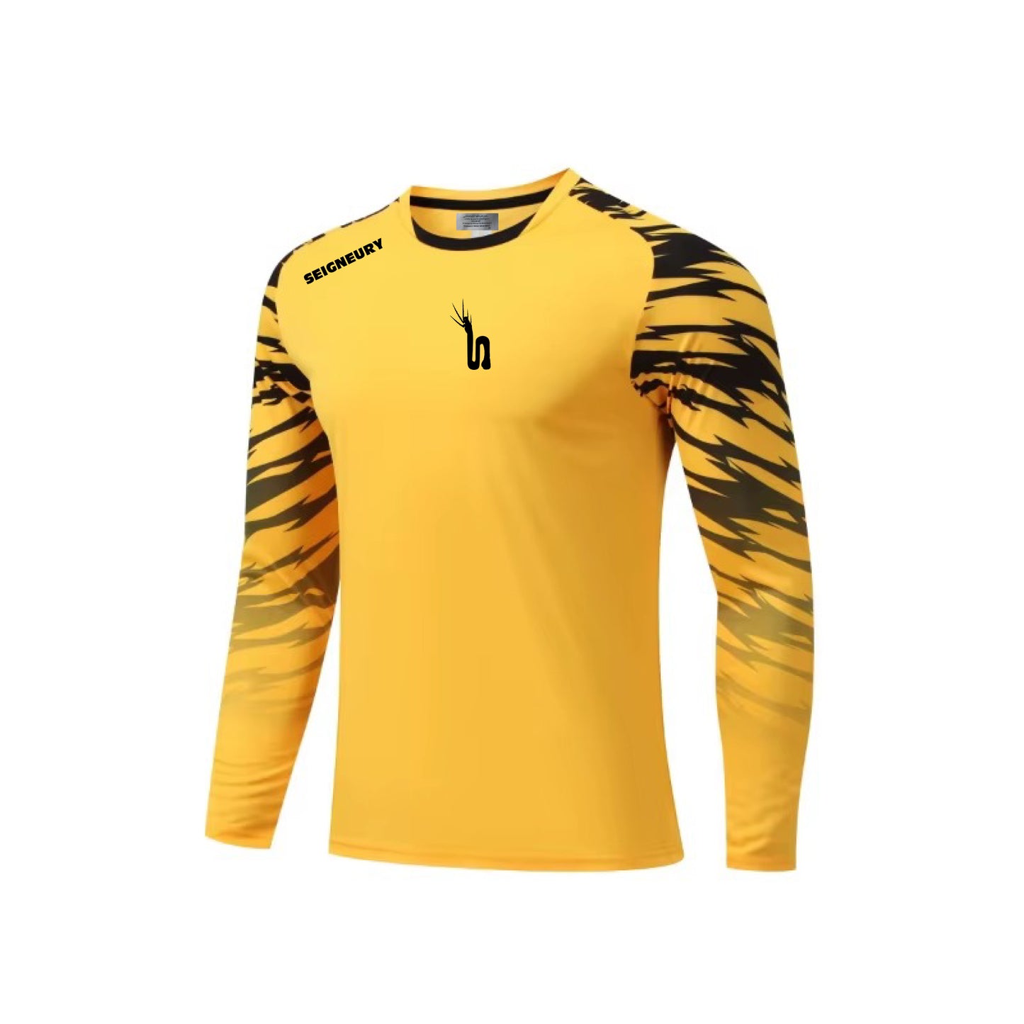 Maillot Gardien SEIGNEURY – Manches Longues avec Protection Coudes (Enfant & Adulte)