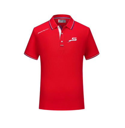 Polo SEIGNEURY avec logo gamme argent Silver – Élégance sportive et esprit français