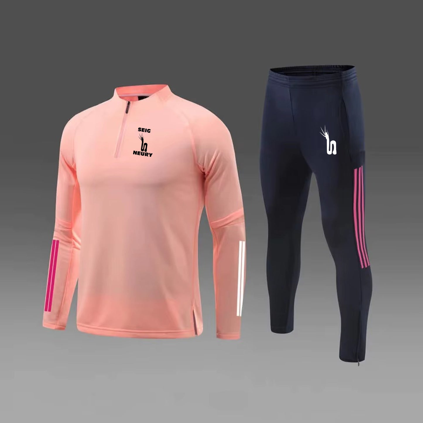 Combinaison d’Entraînement Football SEIGNEURY– Ensemble Sport Zippé – Polyester nouveauté 2026