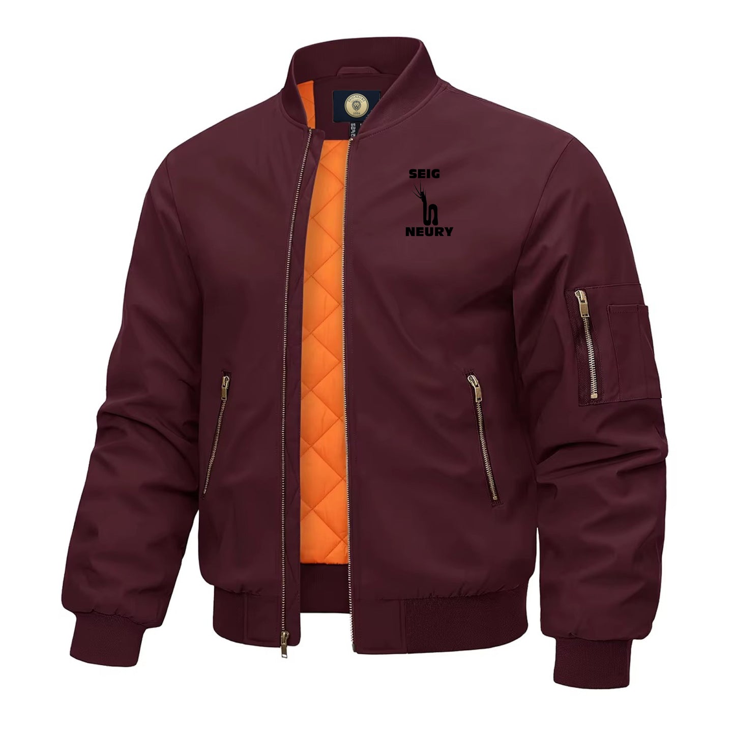 Blouson Bombardier Homme – Veste Bomber Hiver Chaude & Coupe-Vent