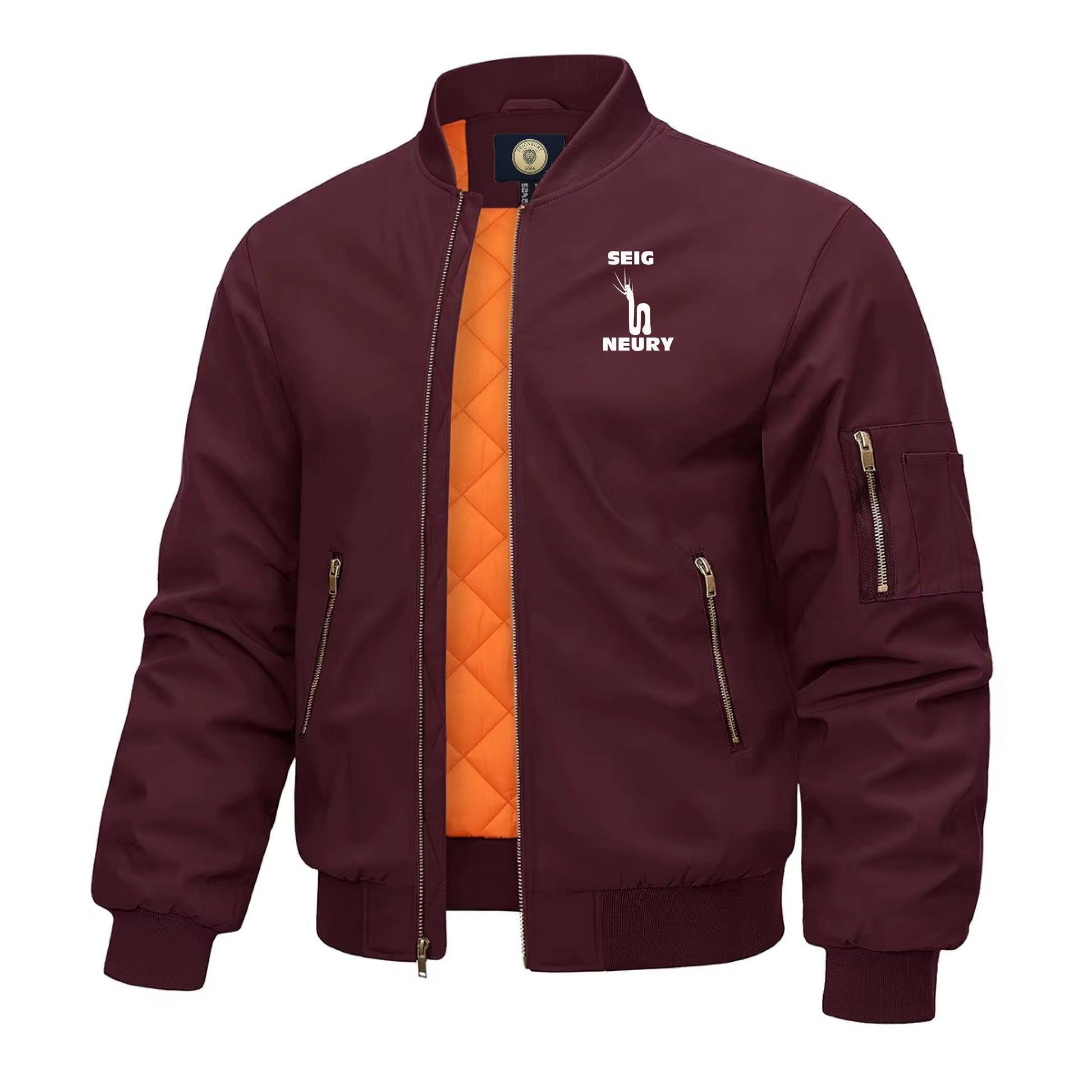 Fleece Pullover Half zip GUESS Rouge brodé - S (Neuf (Voir description Fleece Pullover Half zip GUESS Rouge brodé - S (Neuf (Voir description