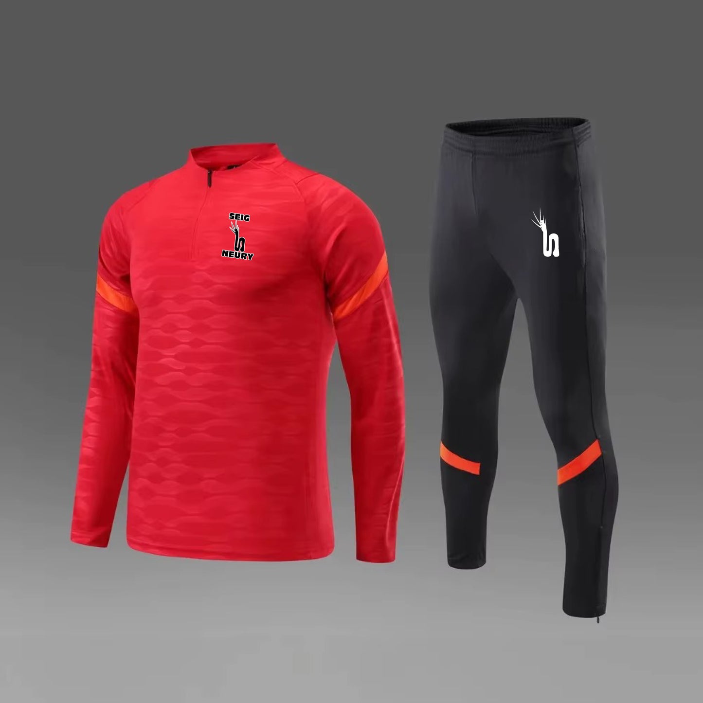 Combinaison d’Entraînement Football SEIGNEURY– Ensemble Sport Zippé – Polyester nouveauté 2026