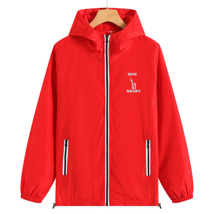 Coupe-vent décontracté seigneury sport design confortable respirant, printemps été