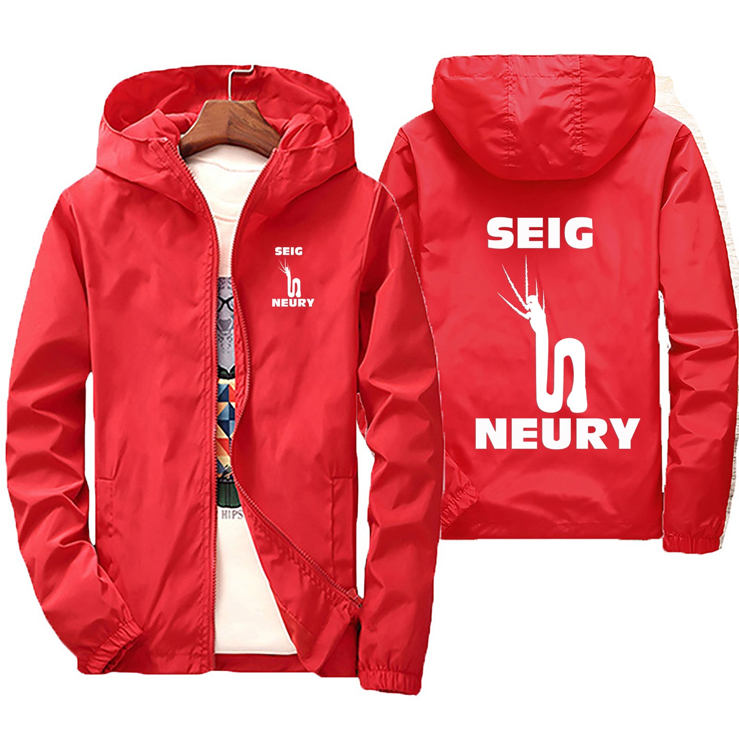 Veste coupe-vent seigneury design automne hiver printemps été tiens chaud