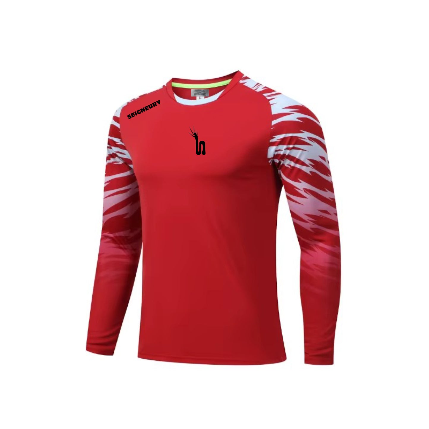 Maillot Gardien SEIGNEURY – Manches Longues avec Protection Coudes (Enfant & Adulte)