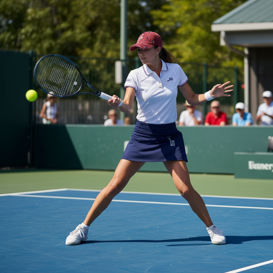 Jupe de Tennis et de Badminton pour femmes, couleur unie séchage rapide, taille haute