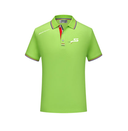 Polo SEIGNEURY avec logo gamme argent Silver – Élégance sportive et esprit français