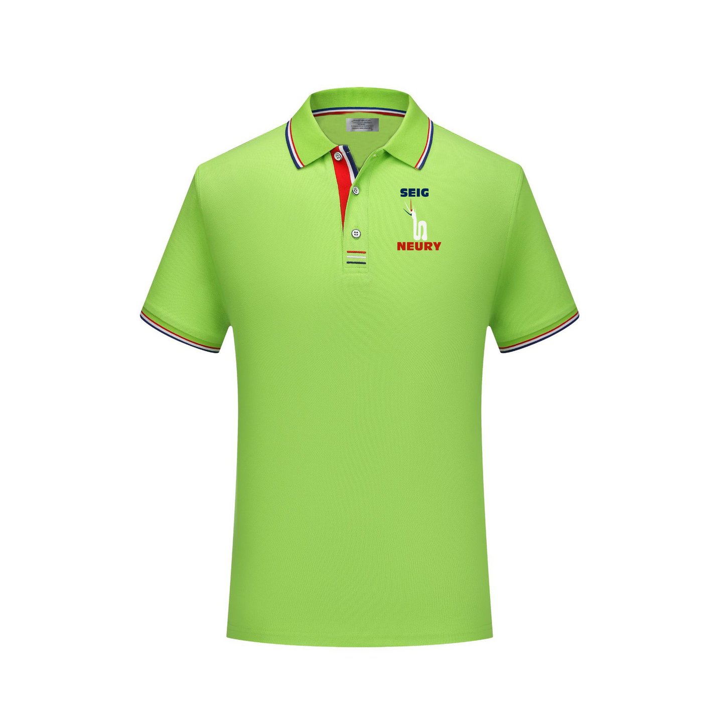 Polo SEIGNEURY Tricolore – L’élégance sportive à la française 🇫🇷