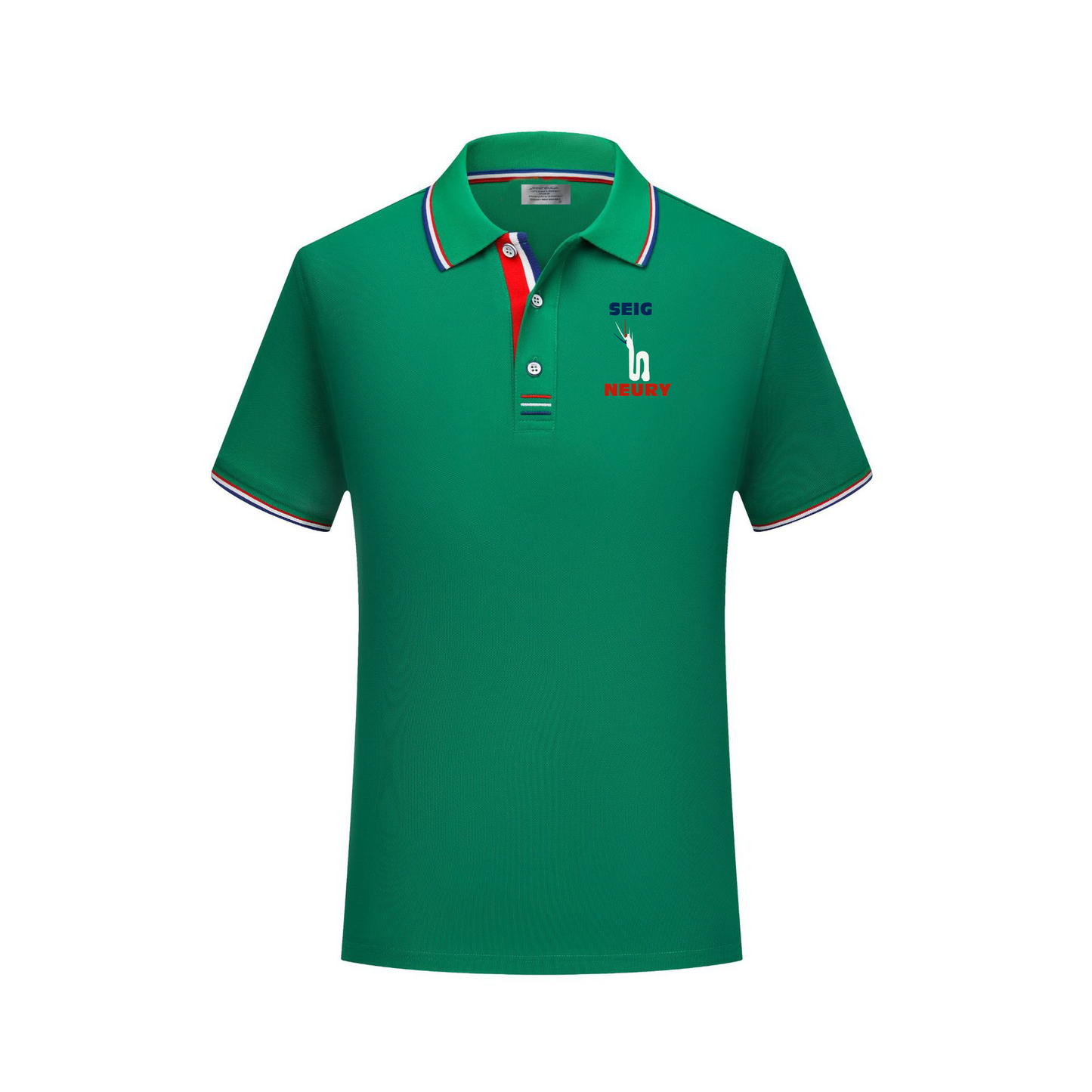 Polo SEIGNEURY Tricolore – L’élégance sportive à la française 🇫🇷