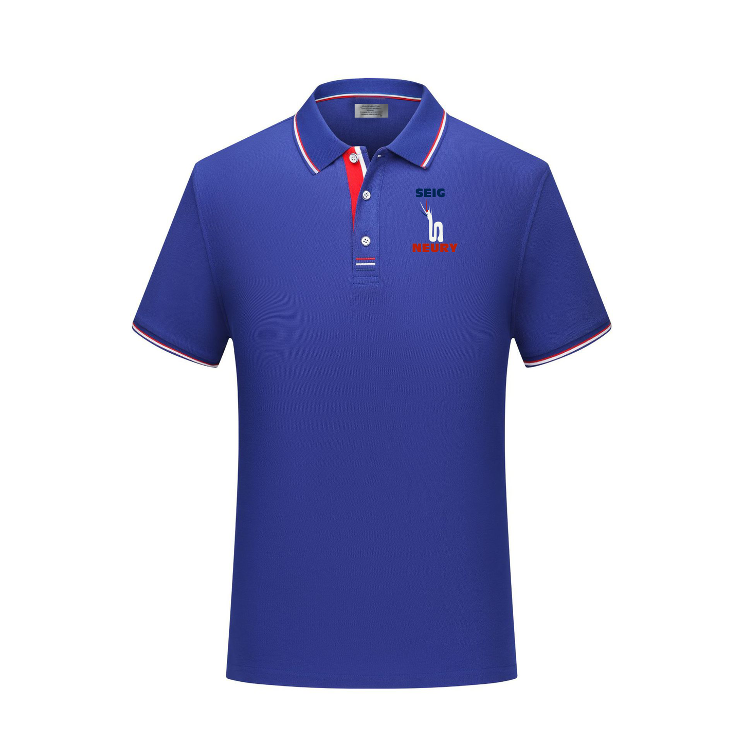 Polo SEIGNEURY Tricolore – L’élégance sportive à la française 🇫🇷
