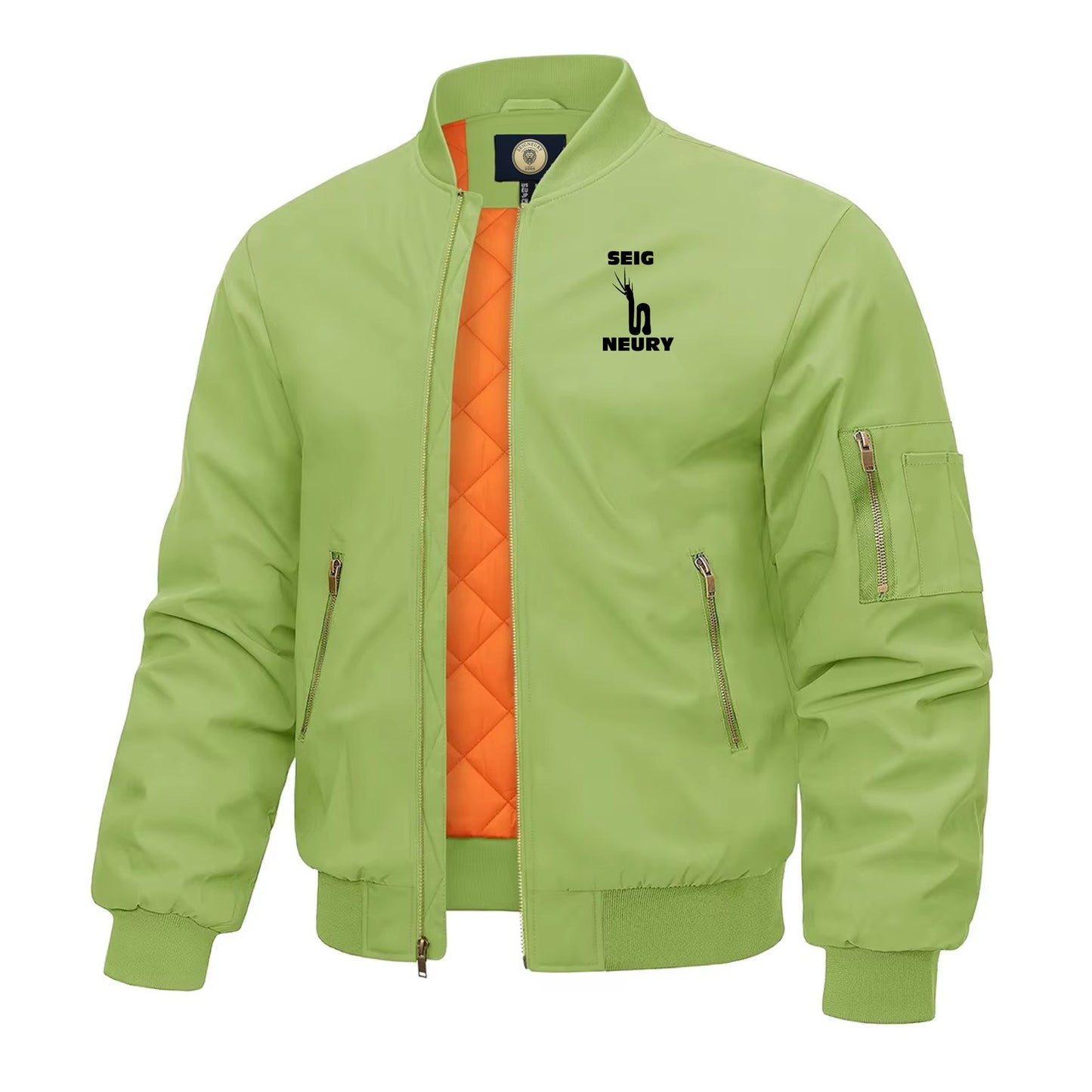 Blouson Bombardier Homme – Veste Bomber Hiver Chaude & Coupe-Vent