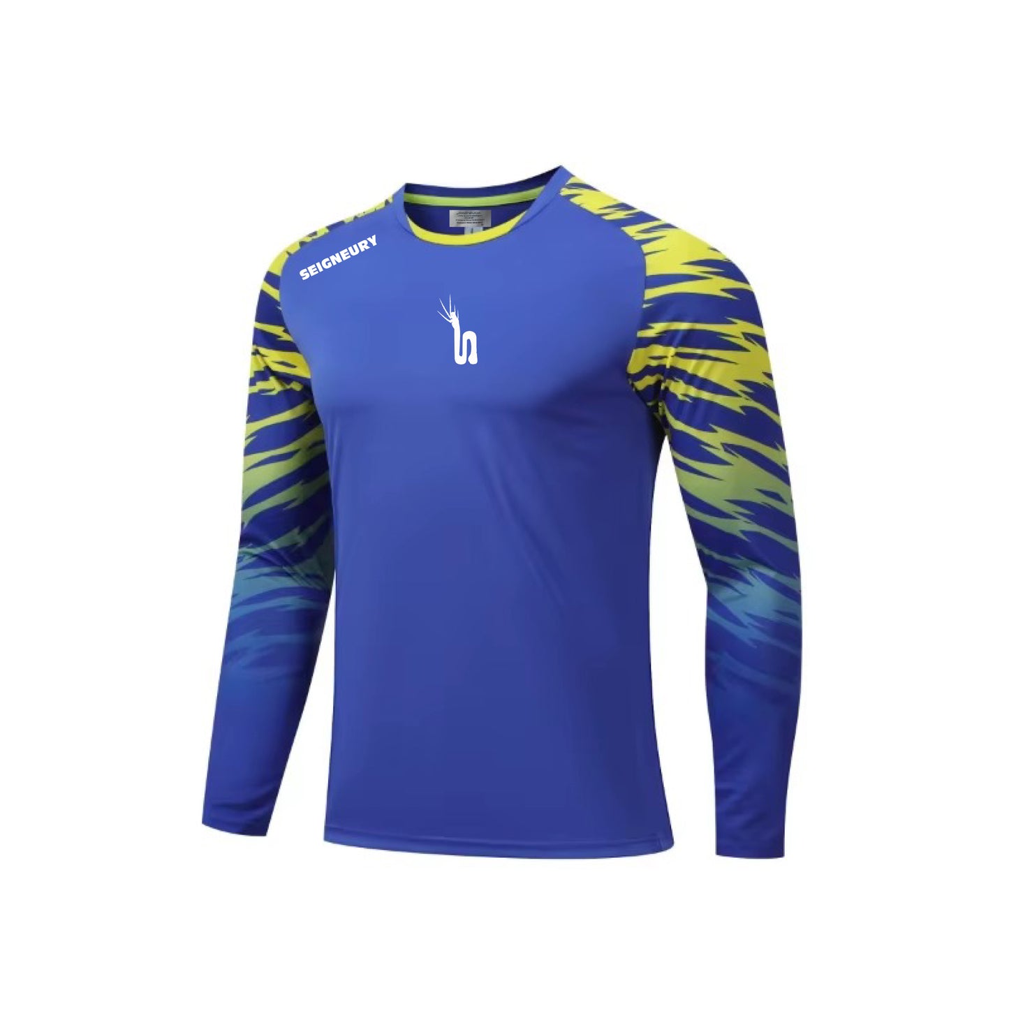 Maillot Gardien SEIGNEURY – Manches Longues avec Protection Coudes (Enfant & Adulte)