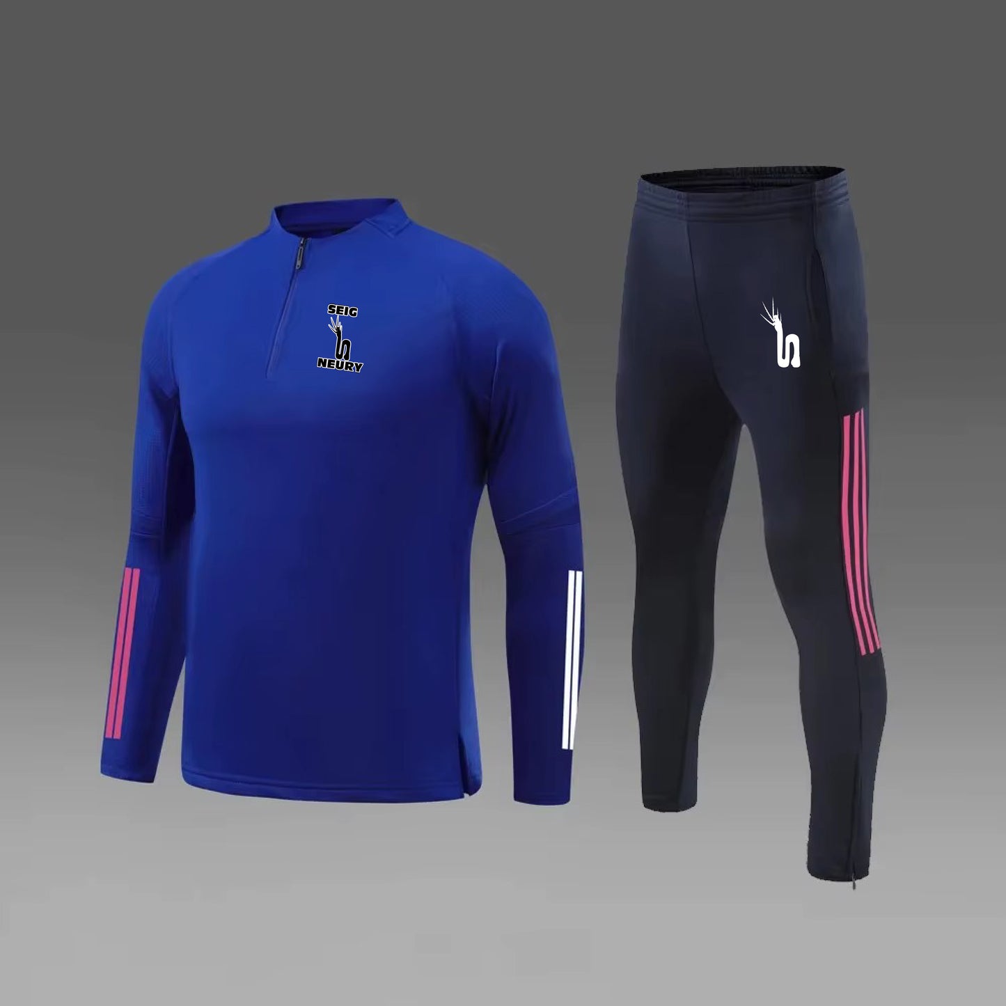 Combinaison d’Entraînement Football SEIGNEURY– Ensemble Sport Zippé – Polyester nouveauté 2026