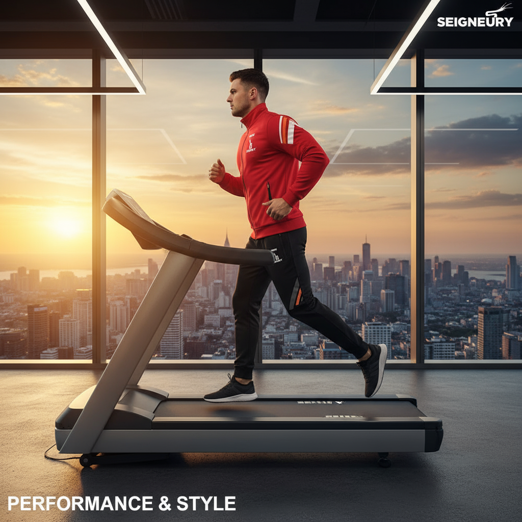 Athlète tapis roulant SEIGNEURY - Performance & Style corrigé