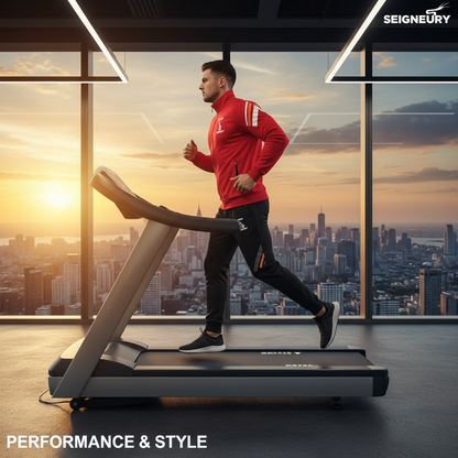 Athlète tapis roulant SEIGNEURY - Performance & Style corrigé