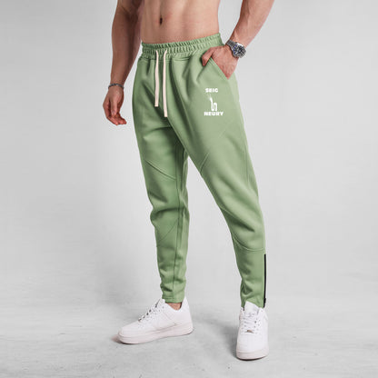 Leggings SEIGNEURY – Sport Ajusté Homme, Épais & Thermique, Zippé Cheville