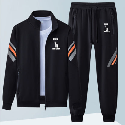 Jogging SEIGNEURY Cardigan 2025 – Ensemble Veste Zippée & Pantalon Premium