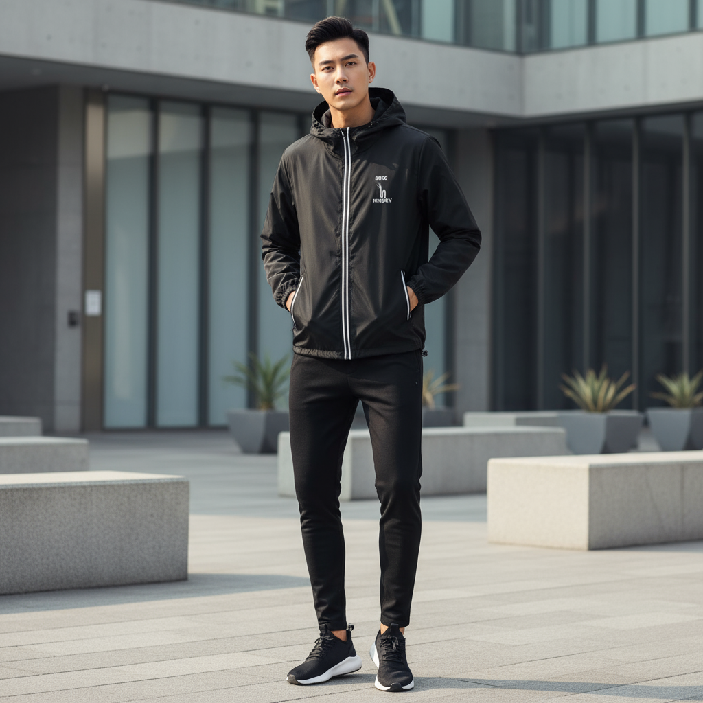 Coupe-vent noir SEIGNEURY