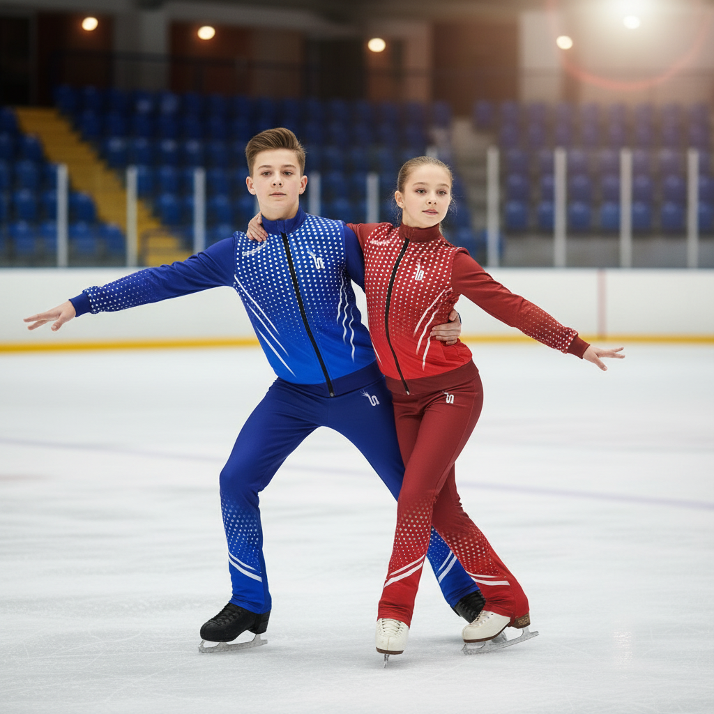 Duo de patinage - SEIGNEURY
