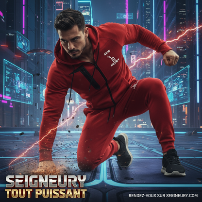 Ensemble rouge cyberpunk SEIG NEURY
