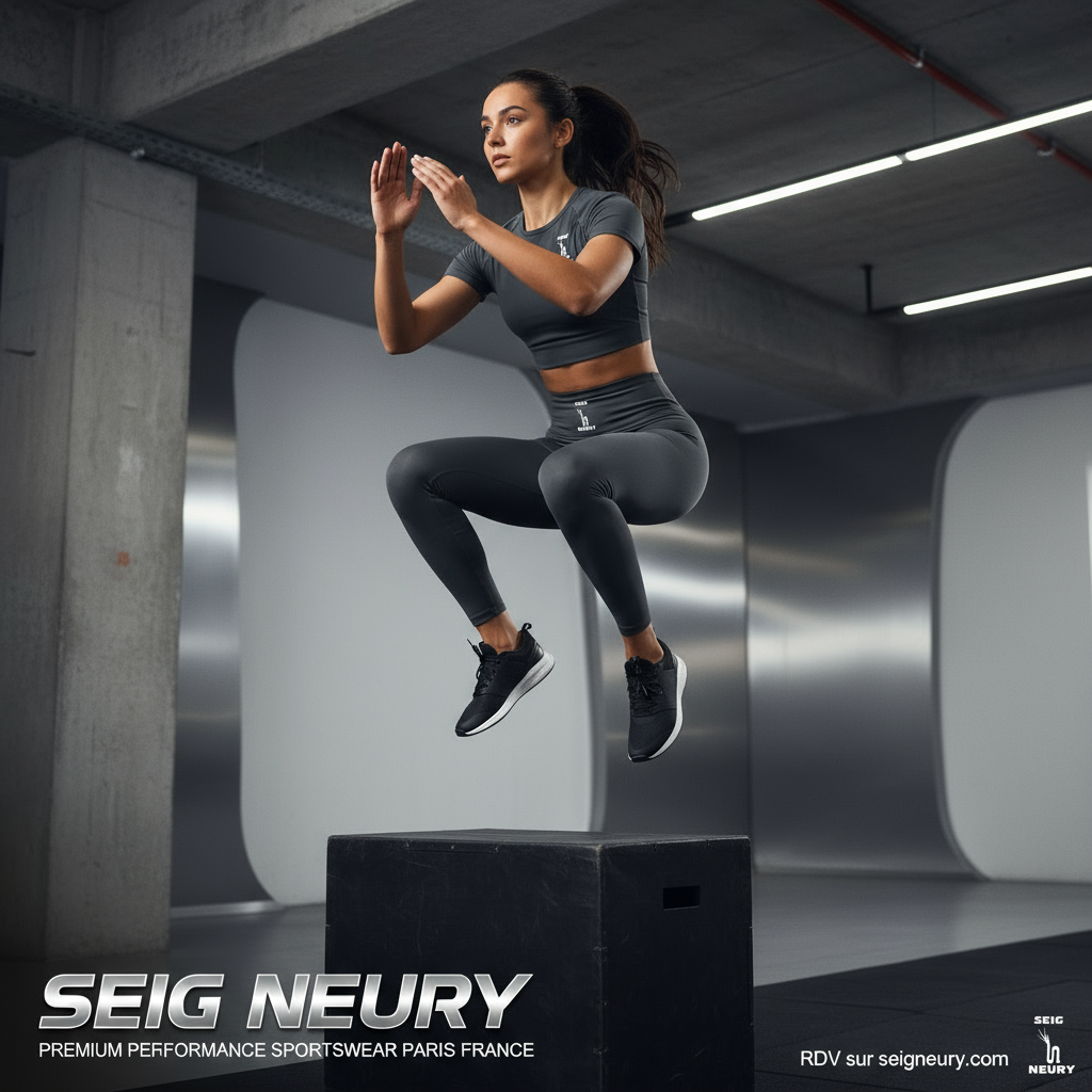 Femme box jump gris SEIGNEURY