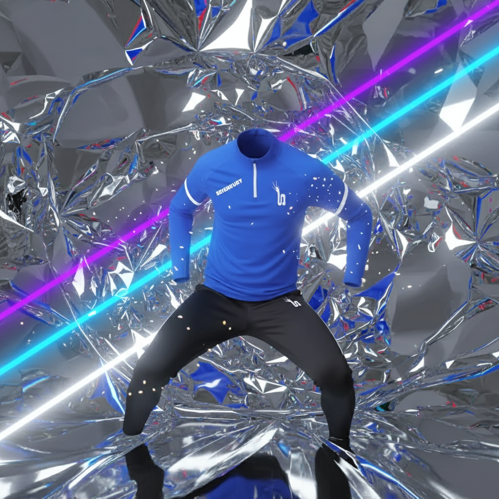 Fond Bleu V2 avec effets