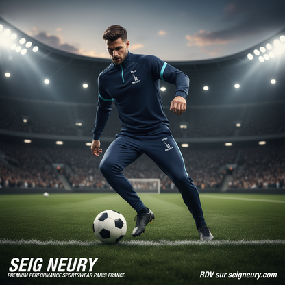 Footballeur SEIGNEURY bleu marine