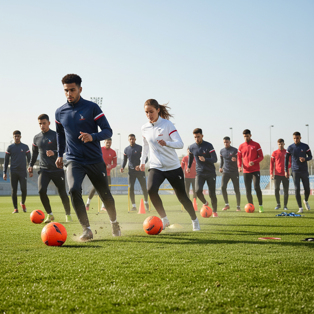Groupe entraînement - Multi-couleurs