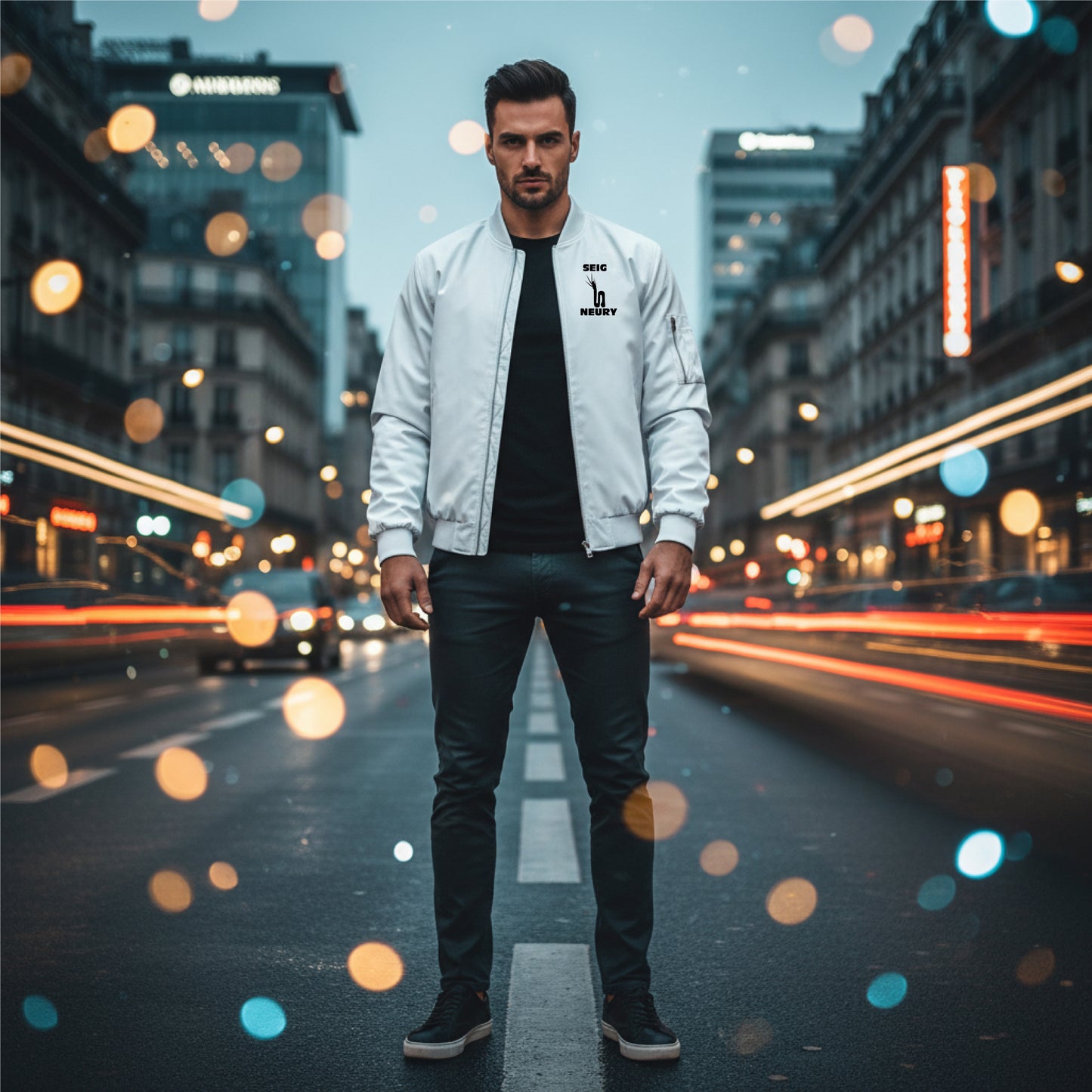 Blouson Bombardier Homme – Veste Bomber Hiver Chaude & Coupe-Vent