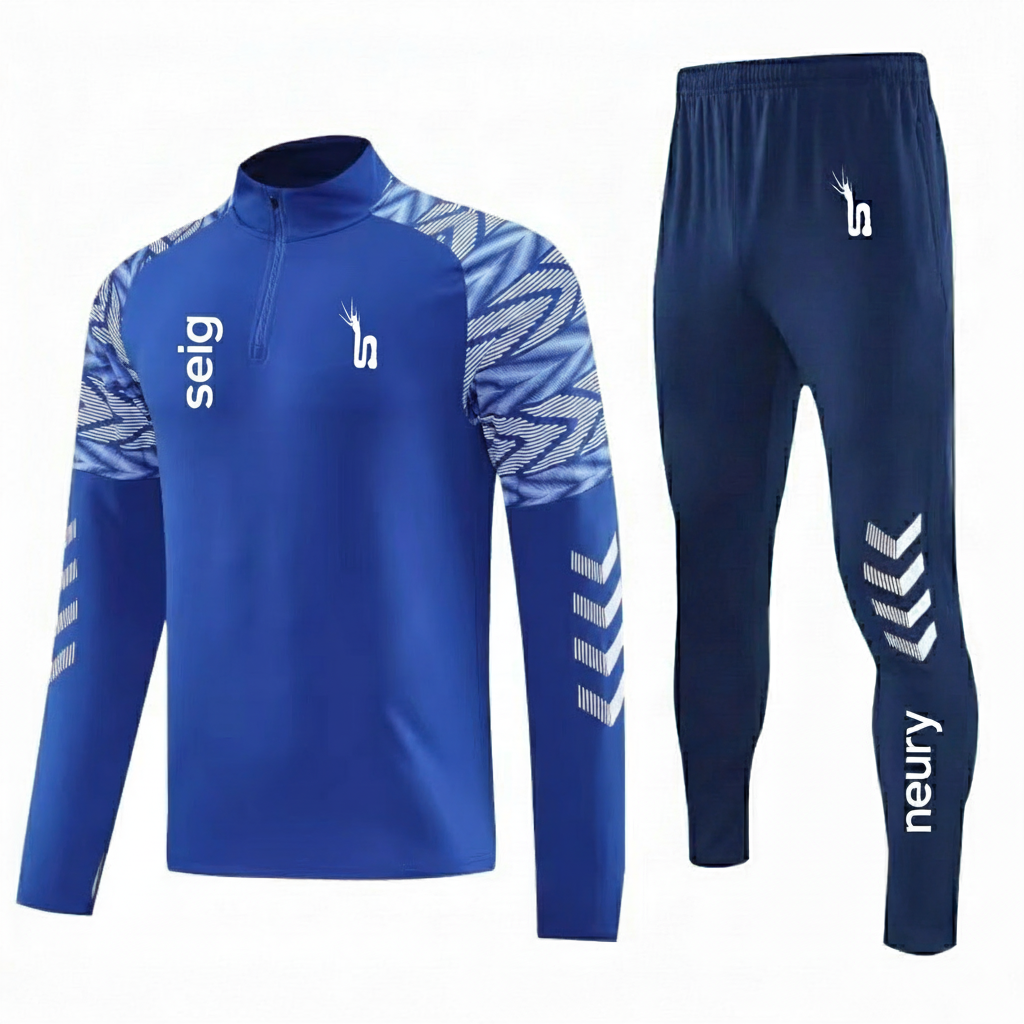 Combinaison Jogging SEIGNEURY – Ensemble Technique Polyester – Veste Manches Longues + Pantalon