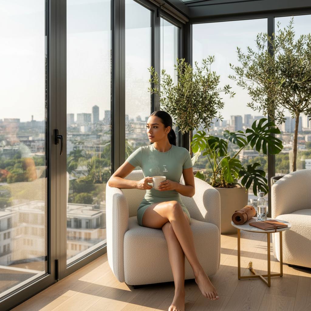 Lifestyle wellness raffiné - Ensemble Yoga