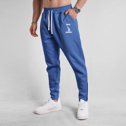 Leggings SEIGNEURY – Sport Ajusté Homme, Épais & Thermique, Zippé Cheville