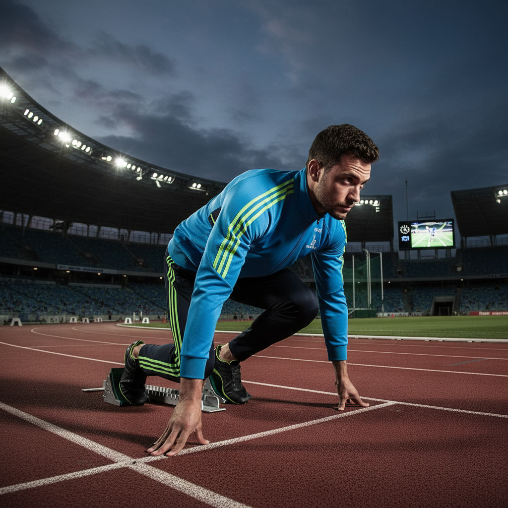 Sprinter avec combinaison SEIGNEURY